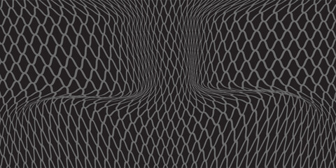 Mesh texture for fishing nets. Seamless pattern for sportswear or soccer goal, volleyball net, basketball hoop, hockey, athletics. vector illustration. Abstract net background for sports. © absah