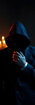 Midnight figures shrouded in mystery, their elegance and sophistication hiding identities, Buildings, Architecture