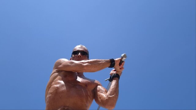 Allenamento di spada