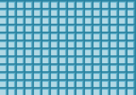 Abstract blue mosaic ceramic tile seamless pattern vector illustration background for swimming pool and bathroom wall
