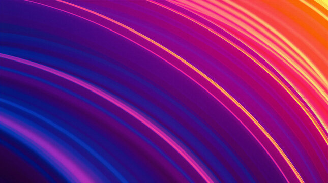 Abstract Background with Warm Orange and Red Gradient Light Beam