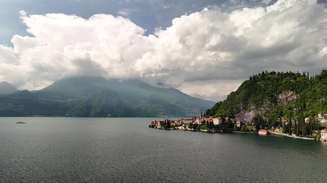 Aerial Footage &ndash; Lake Como, Italian Lakes, Italy