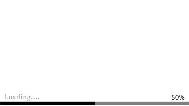 A loading animatio
