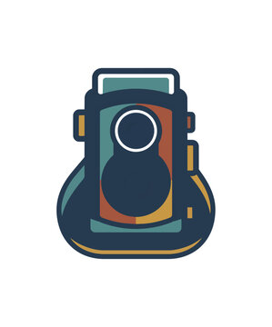 Vintage camera illustration