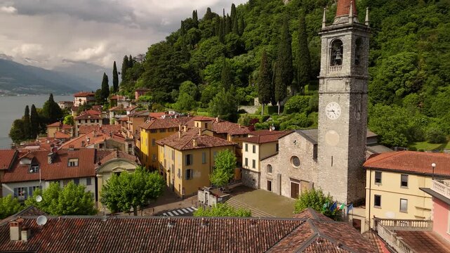 Aerial Footage &ndash; Lake Como, Italian Lakes, Italy