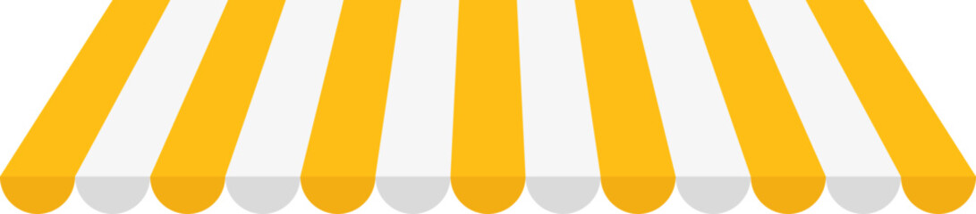 Striped Awning Canopy © M-KOS