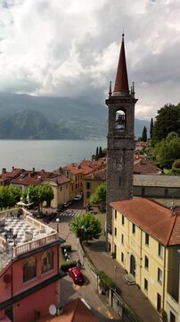 Aerial Footage &ndash; Lake Como, Italian Lakes, Italy