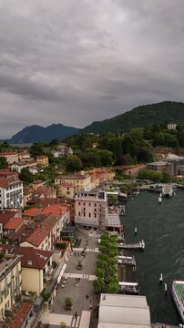 Aerial Footage &ndash; Lake Como, Italian Lakes, Italy