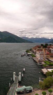 Aerial Footage &ndash; Lake Como, Italian Lakes, Italy