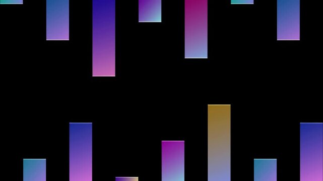Abstract animated sweep transition with a curtain wipe drawn as cool blue-white glowing lines and dots on a deep dark background. Clean minimal motion graphics element with free space around it, ideal