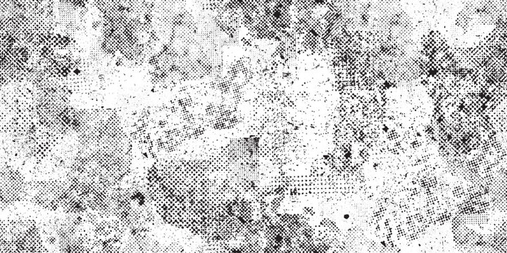 Imprint texture endless pattern . Raw print texture. Printing effect.Grunge analog textured surface . Vector printed texture .Subtle distressed endless pattern. offset print