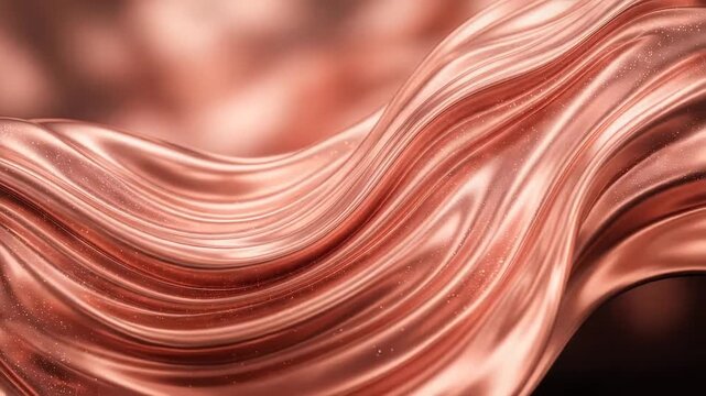 Bronze Liquid Fold Loop