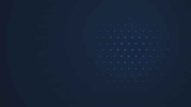 Abstract dark blue background with a subtle repeating dot pattern and soft radial gradient lighting effect