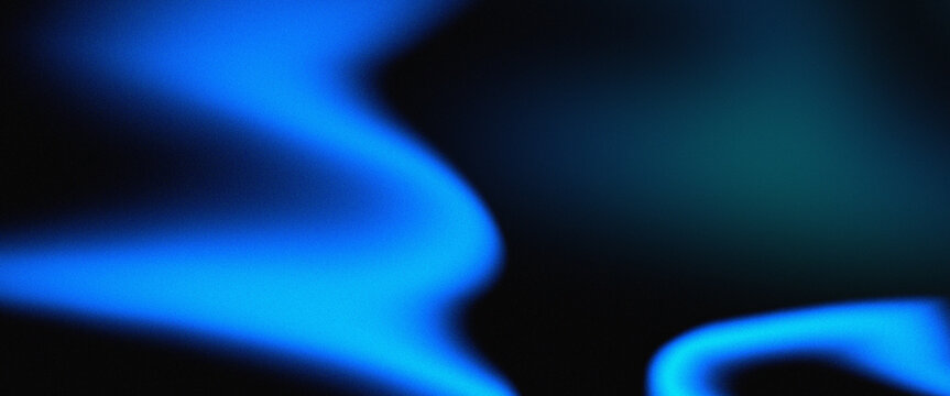 Abstract wavy blue background, fluid motion, gradient, and soft focus conveying a sense of calm and technological advancement.