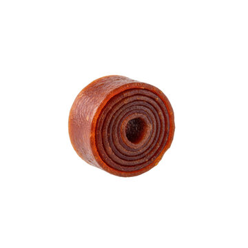 Single Rolled Dried Fruit Leather Snack Spiral