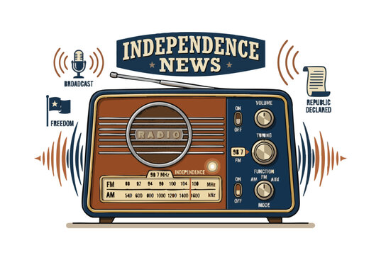 Vintage Independence News Radio Broadcasting Vintage Sounds and Information Wirelessly Across The Airwaves