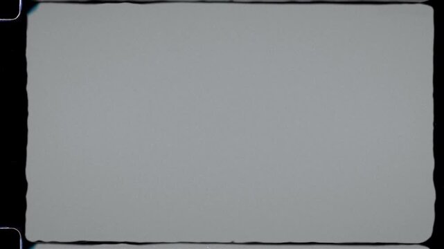Aged 16mm Film Border Overlay