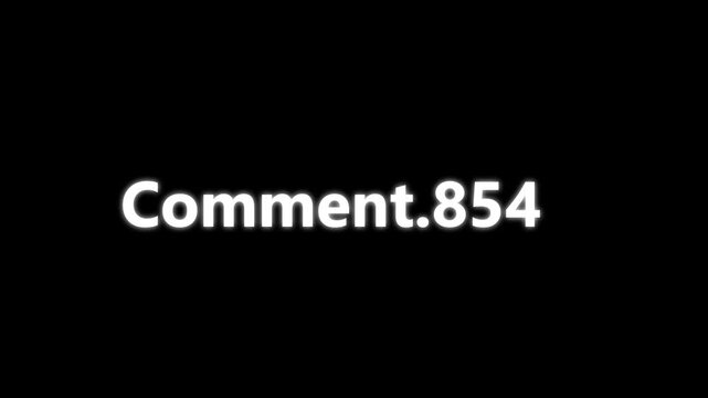 Contrast featuring the text comment 507 in white sans serif on a solid black surface