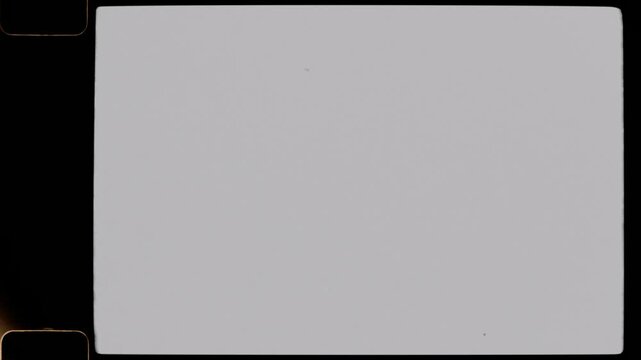 Bright 16mm Film Matte Frame Overlay