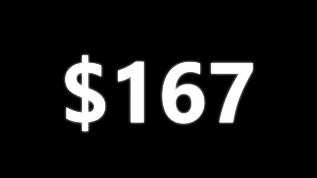 Bright white ninety nine dollar price tag isolated on a solid black background for retail commerce