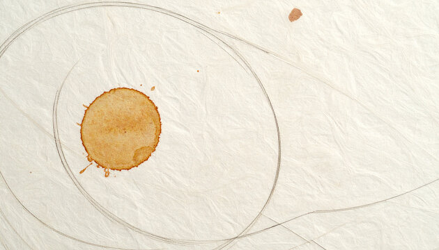 自然な水染みが入った和紙のテクスチャ背景
Traditional Japanese washi paper texture with a natural water stain