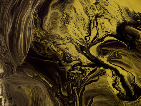 Abstract fantastic creative hand painted background, marble and brush texture