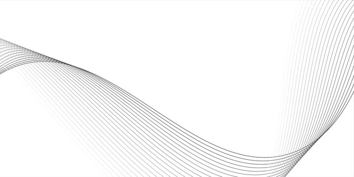 Abstract white background with flowing lines for futuristic concept. Dynamic waves. vector illustration. New Eps