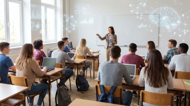 Engaging classroom learning with technology and interactive displays fostering student success
