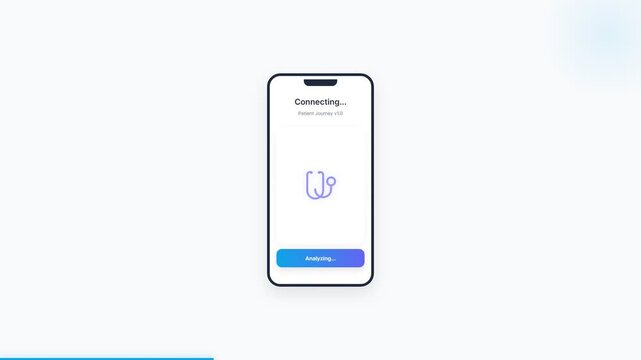 Mobile App Appointment Booking Confirmation Animation