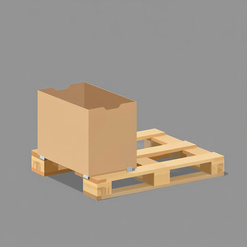 Reusable Pallet Collar With Folding Hinges