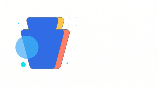 Modern Keystone Symbol Concept for Business Strategy and Essential Component Vector Illustration