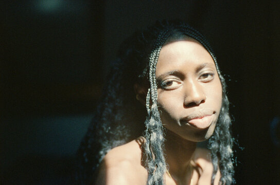 Face In Hard Sun