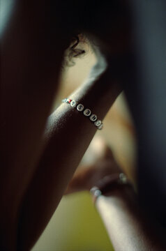Bracelet In A Light Beam