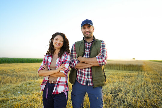 Farmer Team Portrait