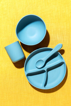 Silicone baby dishware