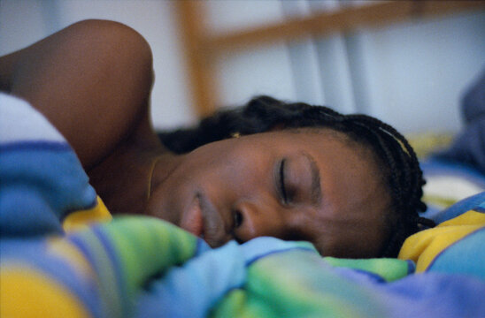 Sleeping Face Close-Up
