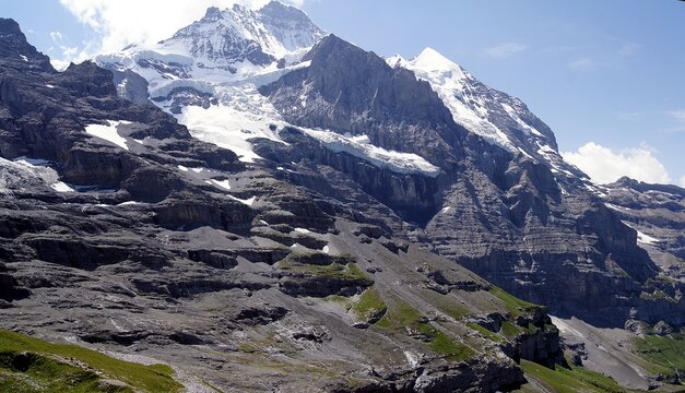 Jungfrau Region, Bernese Oberland, Murren, Swiss Alps, Bern, Switzerland