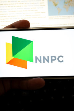 Nnpc logo appearing on visual display nigeria oil industry