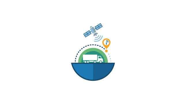 Truck GPS Tracking Satellite Navigation System