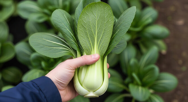 Fresh Produce Harvested From A Field