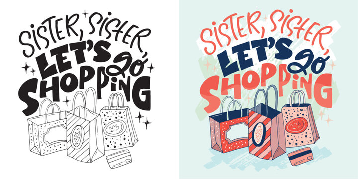 Lettering hand drawn for t-shirt design, mug print, bag print, clothes fashion. 100% hand drawn vector image.
