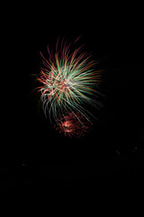 Fototapeta premium fireworks in the sky