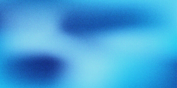 Blue and cyan grainy gradient background with cool water colors soft blurry texture mesh calm peaceful tones for technology headers social media graphics corporate design themes.