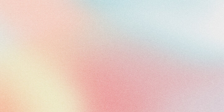Smooth color transition creating grainy abstract background with pastel tones