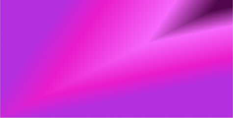 Obraz premium Diagonal gradient transitioning from dark purple through vibrant fuchsia to pale pink and white, with a dark triangular shadow in the top right corner.