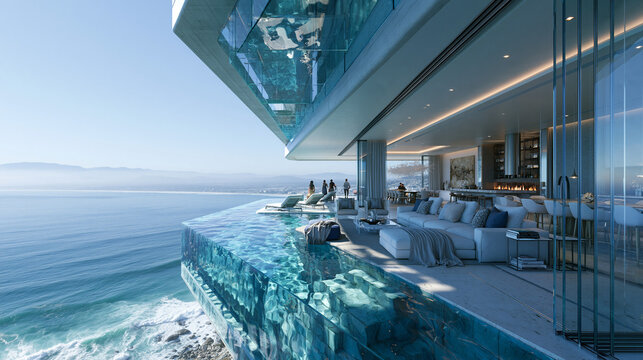 Luxury Cliffside Home with Infinity Pool and Ocean View