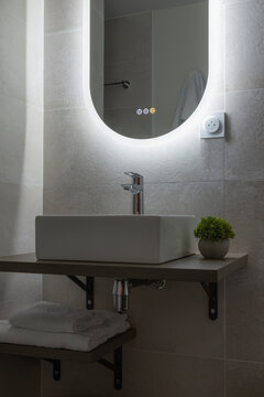 Vasque d'une salle de bains