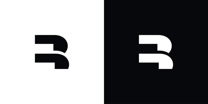 Modern and unique letter B initials logo design