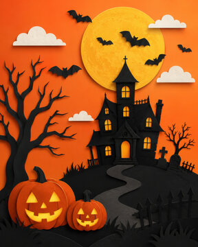 happy halloween day vector design