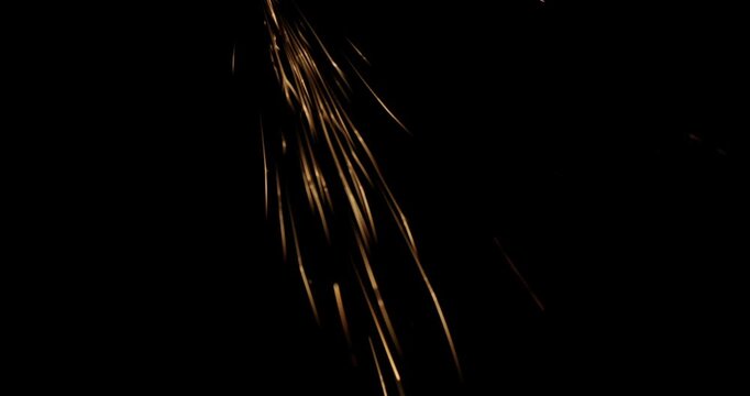 Fiery dust sparks overlay with glowing red orange burning embers texture